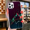 Торговля Инвестиции Форекс Фондовый Рынок Чехол для Телефона Для iPhone 16 17 Air 15 14 Pro Max 16E Чехол для Телефона 13 Mini 12 11 7 SE 8 Prin