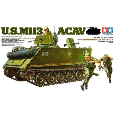 Tamiya 1/35 Серия военных миниатюр M113ACAV Бронированная кавалерийская штурмовая машина
