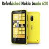 Восстановленный Оригинальный Nokia Lumia 620 1300 мАч Мобильный телефон с 1 SIM