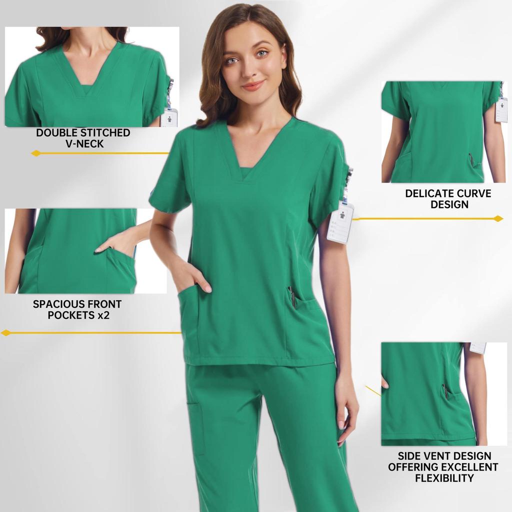 Dental Hospital Scrub Suit for Doctors and Nurses - Spa & Beauty Salon Uniform