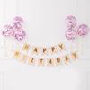Birthday Banner Decoration, Scene Arrangement, Baby's First Birthday Balloon, Children's Party Background, Happy Birthday