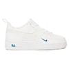 Nike Air Force 1 Low LV8 GS White Blue Kids Sneakers FB8034-100