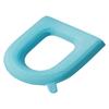 Toilet Seat Toilet Toilet Seat Wipeable EVA Toilet Pad Toilet Comes with Compatible with Toilet Blue Cover, Seat, Cushion, Stick-On Type, Waterproof,