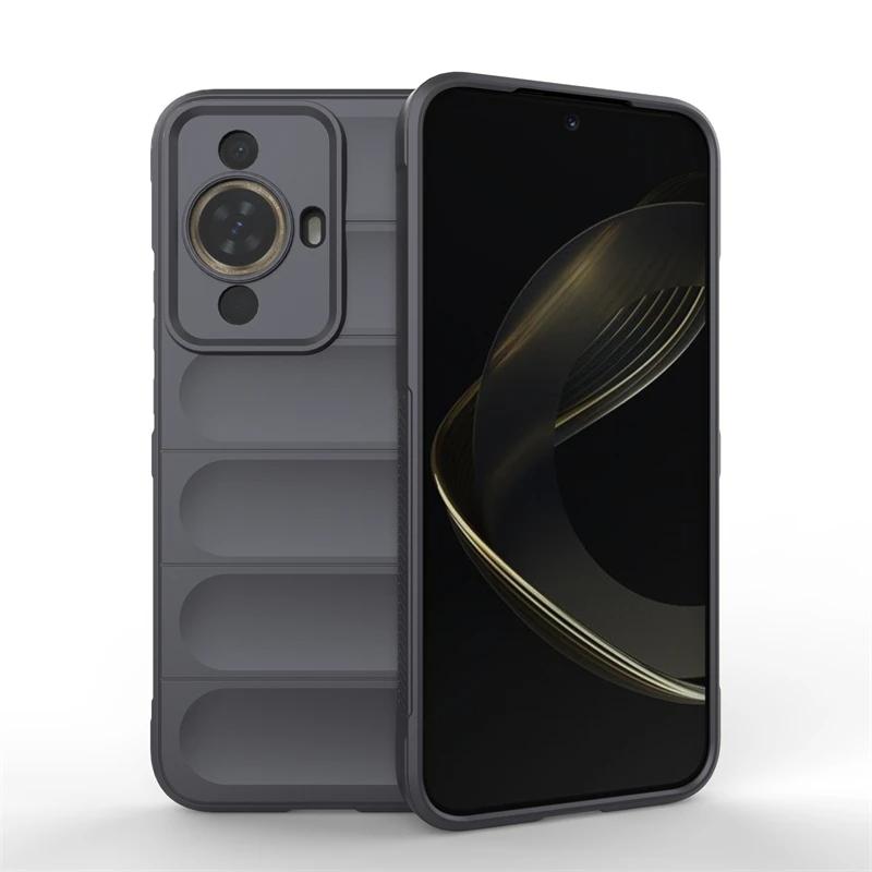 Чехол для Huawei Nova 12S 12 S 4g Чехол-накладка на заднюю панель Ударопрочные Бронированные Чехлы для Телефона Жидкий Силикон Противоударный Funda Coque