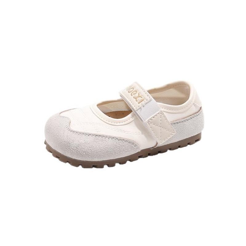 Туфли Мэри Джейн на мягкой подошве для девочек, детские легкие кожаные туфли, повседневные туфли в балетном стиле, туфли-пуфы