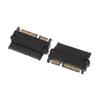 6 Гбит/с Sff 8482 Sata к Sata Угловой Адаптер-Конвертер для Компьютера Прямая Головка Прочный Портативный Для ПК Высокое Качество