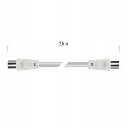 Emos Straight Antenna Subscriber Cable 2.5M S30200 1 Pc