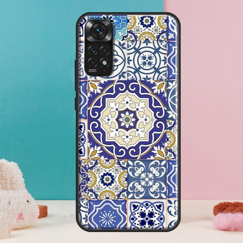 Чехол в марокканском стиле для Xiaomi Redmi Note 13 Pro 14 12 11 9 10 9S 10S 11S 12S Redmi 14C 13C 10C 12C