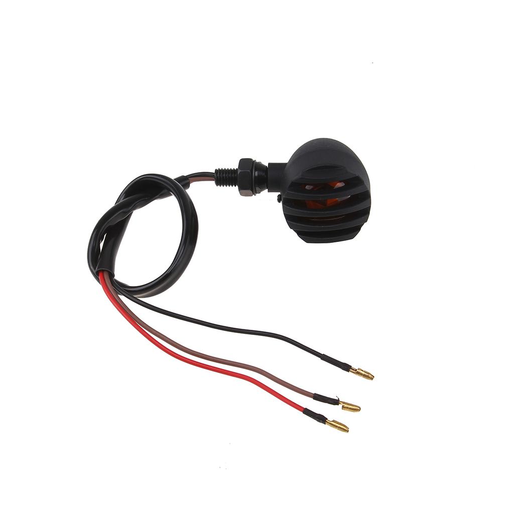 1 пара винтажных мотоциклетных указателей поворота, мото-мигалки, индикаторные огни для Honda Yamaha Suzuki Harley Kawasaki, аксессуары