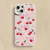 Cute Cherry Bow Phone Case For  Mi 14 13 12T 13T 11T Pro 11 Lite 5G NE Poco F3 F5 X5 X3 Pro Shockproof Soft Silicone Cover