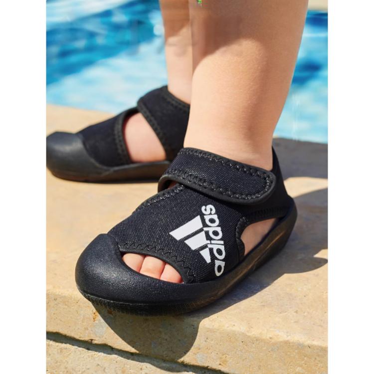 Adidas AltaVenture I Core Черные детские кроссовки Обувь-Белый D97200