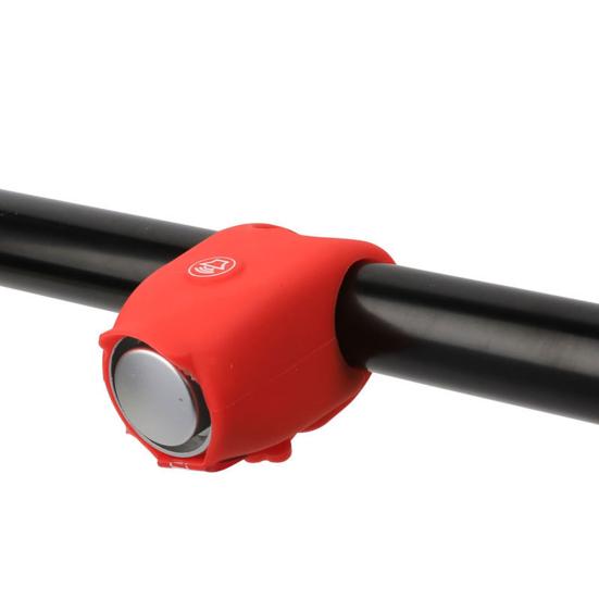 Electric Bicycle Bell Handlebar Mounted 130dB High Decibel Rainproof Battery Operated Universal Silicone