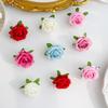 Artificial Flowers Silk Rose Heads Home Wedding Wreath Garden Decor Festival Indoor Party DIY Gifts Box Scrapbooks Craft Hotsale