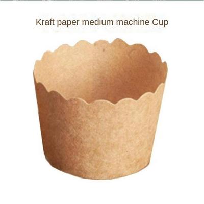 Подкладка для кексов выдерживает температуру около 180-200 ℃, не легко прилипает к пищевой подкладке, устойчивой к маслу, бумажный стаканчик для торта, десертный стаканчик