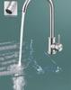 304 Stainless Steel Rotatable Anti-Splash Kitchen Faucet with Hot/Cold Mixing for Vegetable Sink