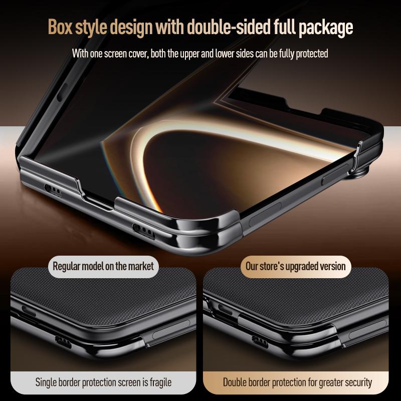 For iPhone Duo Case Luxury Matte Leather Skin-Friendly Magnetic Flip Cover Lens Bracket Shockproof Protection Case Accessories