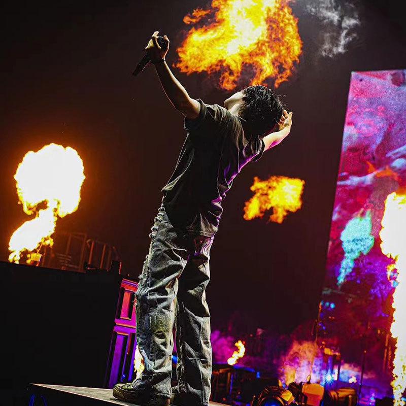 Мин Юн-ги SUGA AgustD D-DAY Концерт Свободная футболка с принтом