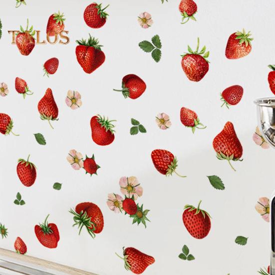 2Pcs/Set Wall Sticker Self-adhesive Decorative Colorfast Attractive Office Living Room Decoration Wall Sticker Household Supplies