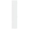 Narrow Tall Cabinet White 45 x 42.5 x 225 cm Engineered Wood