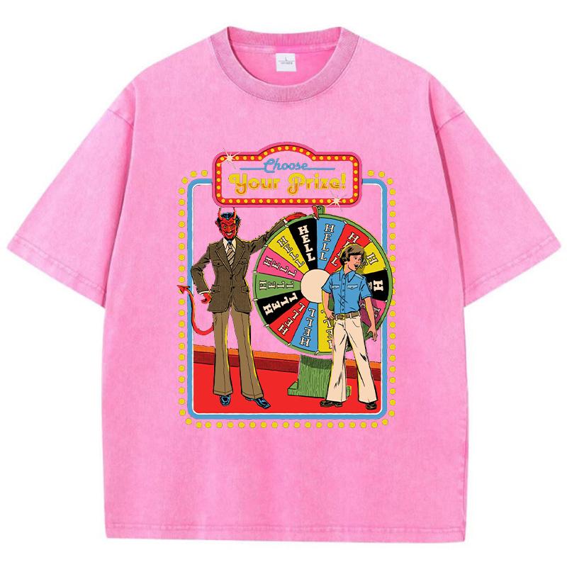 Ваша премия Футболка с принтом комиксов для женщин, летняя повседневная футболка с потертостями, уличная одежда с коротким рукавом, дышащая мягкая одежда