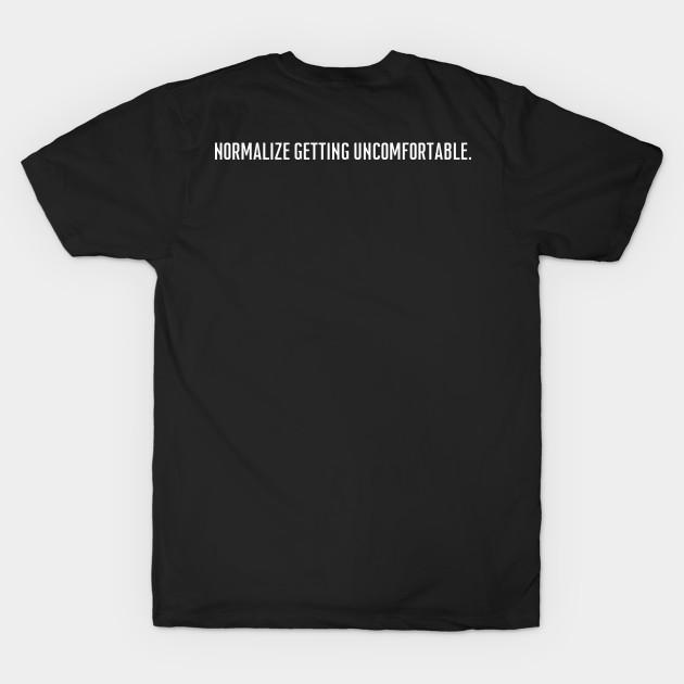 Asian Size Men Black Print T-shirt The Self-Aware Millennial No-Cut Heat Transfer Print Cotton Tshirt