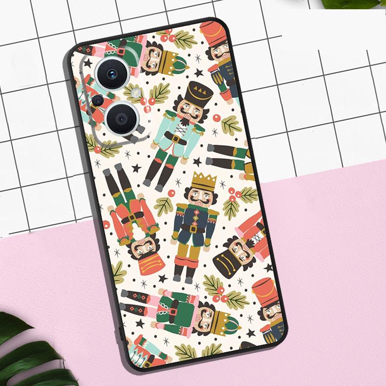 Nutcracker Case For OPPO Reno 13F 13 12 12F 11 11F 8T 7 8 10 Pro OPPO Find X8 Pro X6 X3 X5 Lite Cover