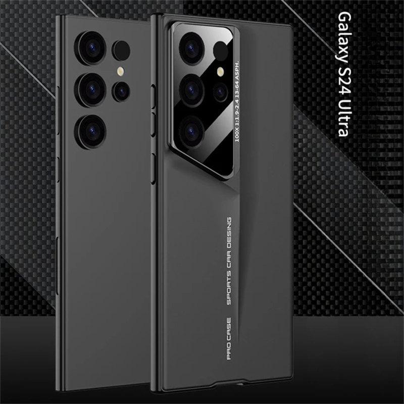 Frosted Plastic Hard Shell S24 Ultra Phone Case for Samsung Galaxy S24 S23 S22 Ultra Shockproof Protective Cover