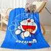Doraemon Heart Adventure Blanket Warmthful Decor Perfect for Picnics Seaside Livingroom Four Seasons Universal Digital Print