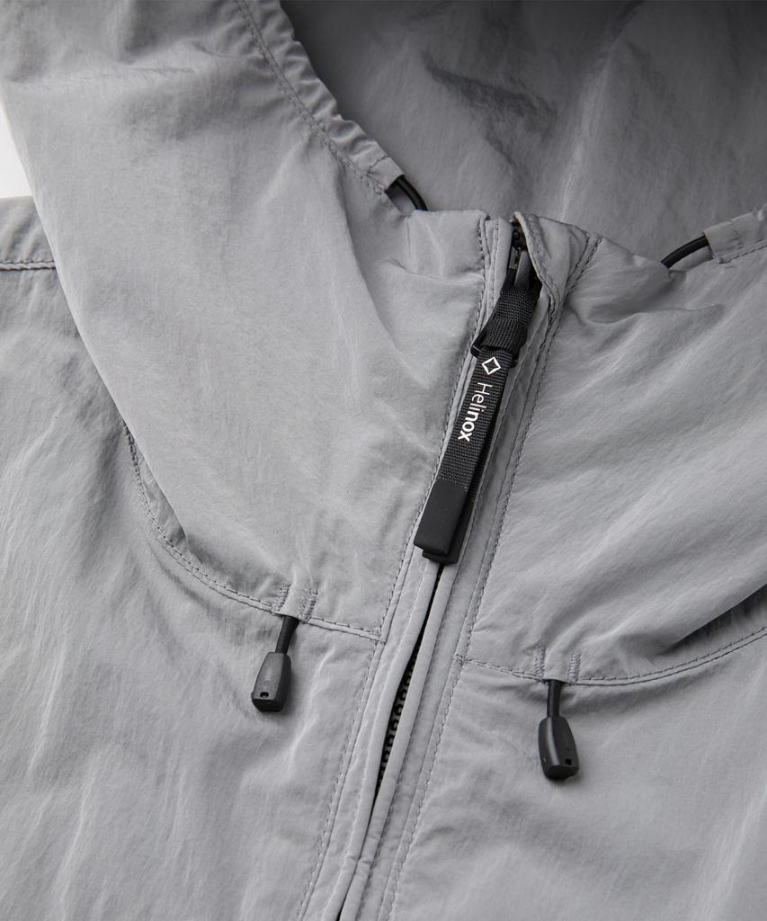 HELINOX WEAR Bright Garment Washed Jacket_Light Gray