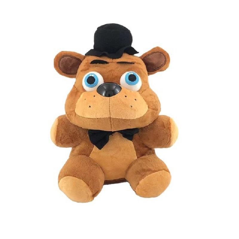 18 см FNAF мягкие плюшевые игрушки медведь Фредди Fazbear Foxy кролик Бонни Чика Peluche Juguetes 5 ночей с Фредди плюшевые игрушки подарки