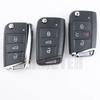 Для Volkswagen Vw Golf 7 4 5 Mk7 Mk4 6 Tiguan Gti Для Skoda Octavia A7 Для Seat Leon Ibiza Altea Корпус Чехол Оболочка Брелок Автомобильного Ключа