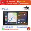 Wireless Carplay 2din Android 14 Car Radio Multimedia Video Player Universal 7/9/10 Inch AutoRadio GPS Navigation 4G WiFi