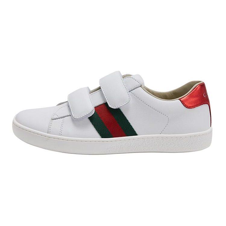 Gucci Детские кроссовки Ace на липучках 455496 CPWP0 9085
