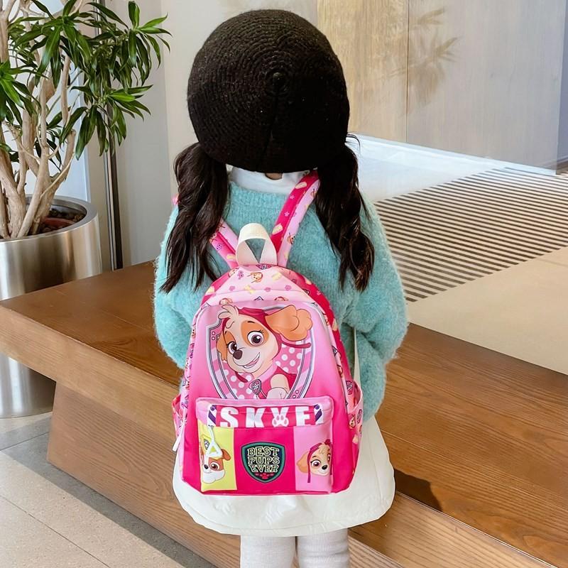 Colorful Fun And Kids Nylon Backpack For School With Design