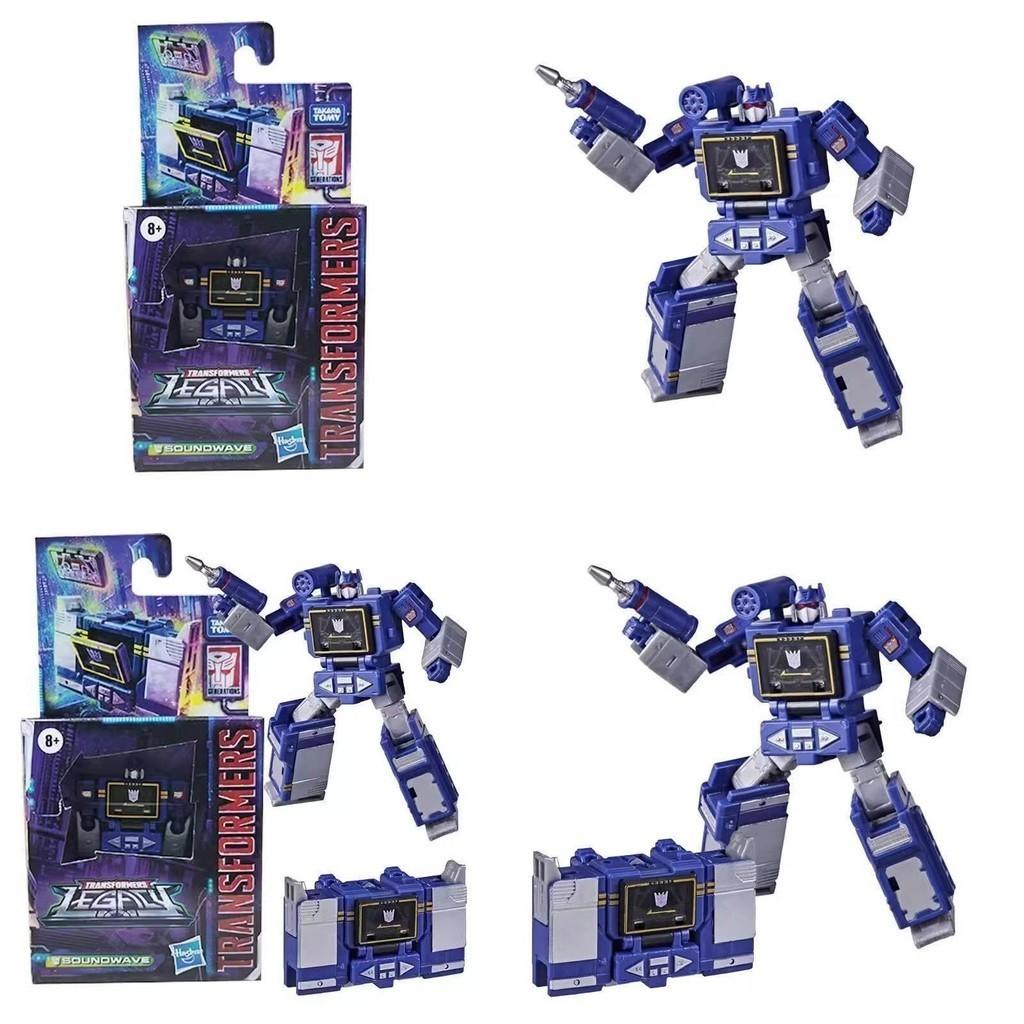 Трансформеры Наследие Основной класс Саундвейв Фигурка 9 см Дизайн в стиле G1 Энергон Сила