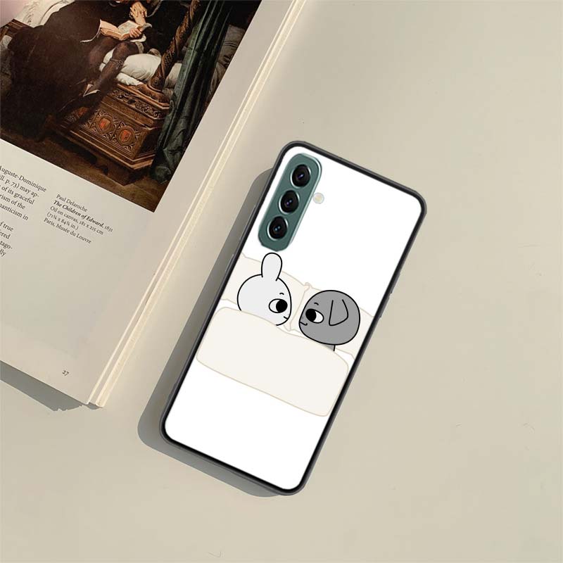 Cute Cartoon K-Kkamang Phone Case for Samsung A54 A14 A24 A34 A17 A37 A57 A55 A35 A25 A15 A07 A05S A04S A12 A22 A32 A52S A72 Gal