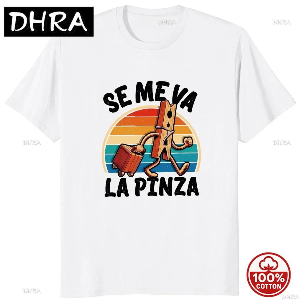 Se Me Va La Pinza Tshirt Fun Spanish Jokes Y2k Retro Tshirt Unisexs Soft Unisex Casual Top Cute Graphic 100cotton Tshirts