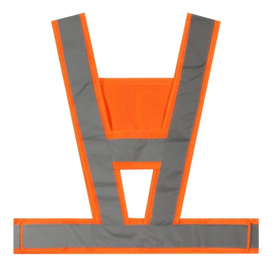 Регулируемый светоотражающий жилет с высокой видимостью, куртка с ремнями для работы на открытом воздухе