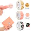 1 Roll Round Bronzing Gift Sealing Stickers Design Diary Scrapbooking Stickers Festival Birthday Party Gift Decor Labels