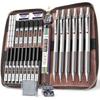 STAGEEK Mechanical Pencil Set with Leather Silver Case,