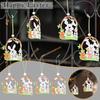 Wooden Easter Hanging Pendant Wall Door Decor   Decor  For Home