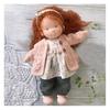 Handmade Waldorf Doll 12" Soft Knitted Dolls Cute Girls Plush Stuffed Toy