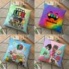 Toca Life World Cushion Case Toca Boca Pillow Case for Home Chair Children Room Soft Decorative Pillow Cover 45*45cm