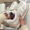 High-value Mesh Breathable Autumn New Trendy Casual Thick-soled Versatile Sports Shoes