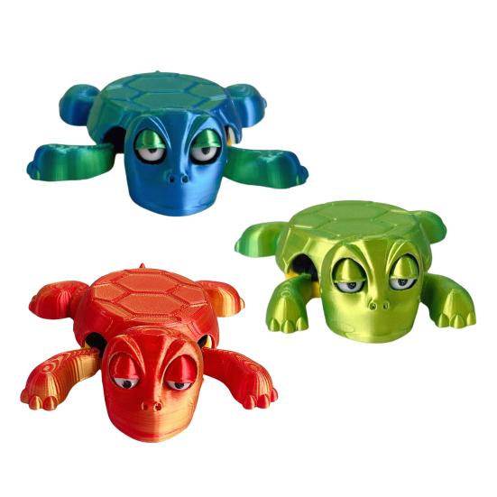 Подставки под стаканы в виде черепахи, напечатанные на 3D-принтере, забавные измельченные подставки под стаканы для напитков, очаровательная чашка в виде черепахи