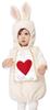 Зефирный малыш Косплей Хэллоуин Кигуруми Зефирный Кролик Малыш 80см Белый