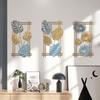 Plant Leaves Background Wall Decoration Iron Modern Wall Decoration for Home