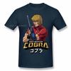 Cobra Space Adventure Retro Vintage Manga T Shirt Oversized Cotton Crewneck Custom Short Sleeve T-shirt