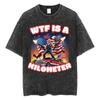 Mens Clothes Tee Shirt Homme TShirts Men Autism Skeleton Meme  Human Funny Skull Washed Short Sleeved Round Neck Yk Tshirt