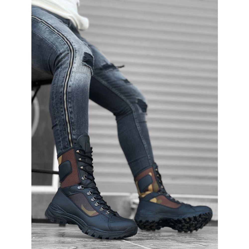 605 Men Boots Military Style Men's Hiking Boots Perfect for Outdoor Adventures Man Boot Tactical Boots Army Desert Boot Mountaineering Hunting Boots